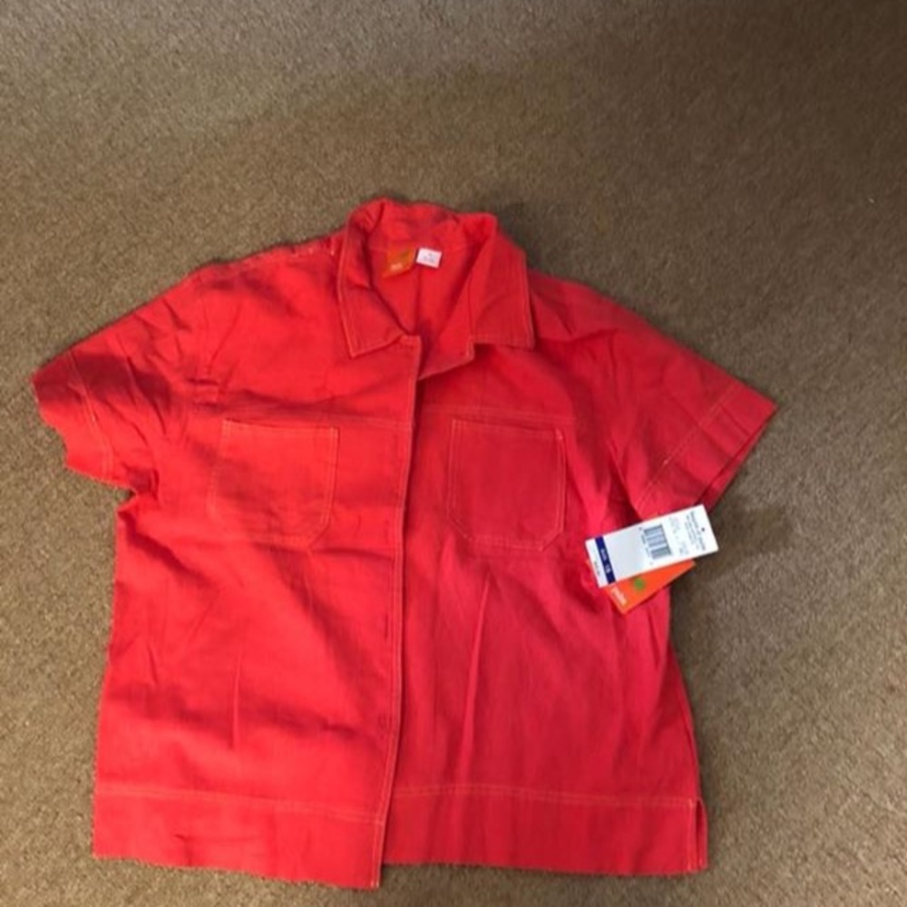 Hearts of palm shirt with pockets size 14